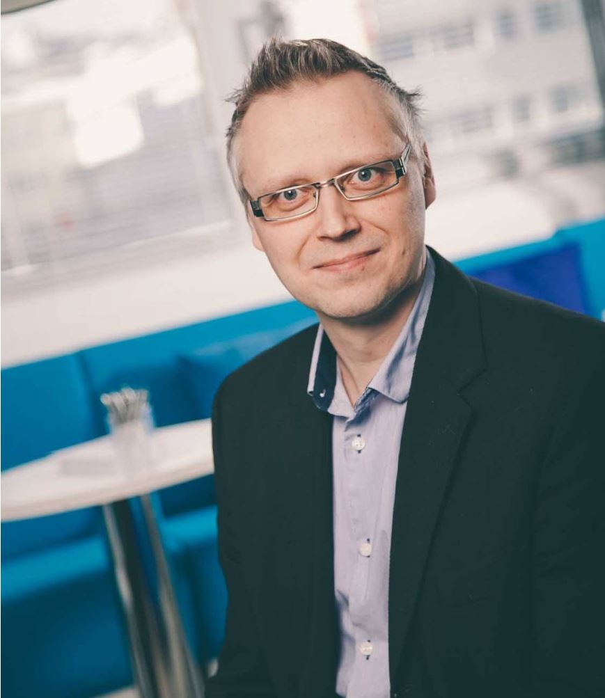 Juha Luomala vastaa Solteqilla palvelukehityksestä.