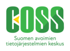 Suomen avoimien tietojärjestelmien keskus – COSS ry logo