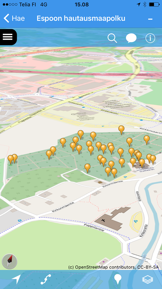 Espoon seurakunnan hautausmaakävely | ite wiki