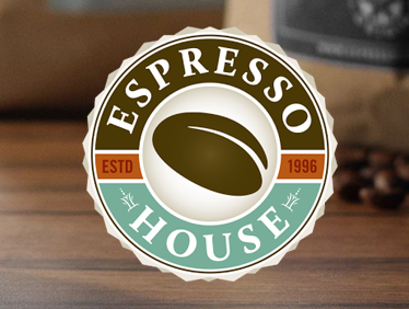 Logotyp för EH - ESPRESSO HOUSE