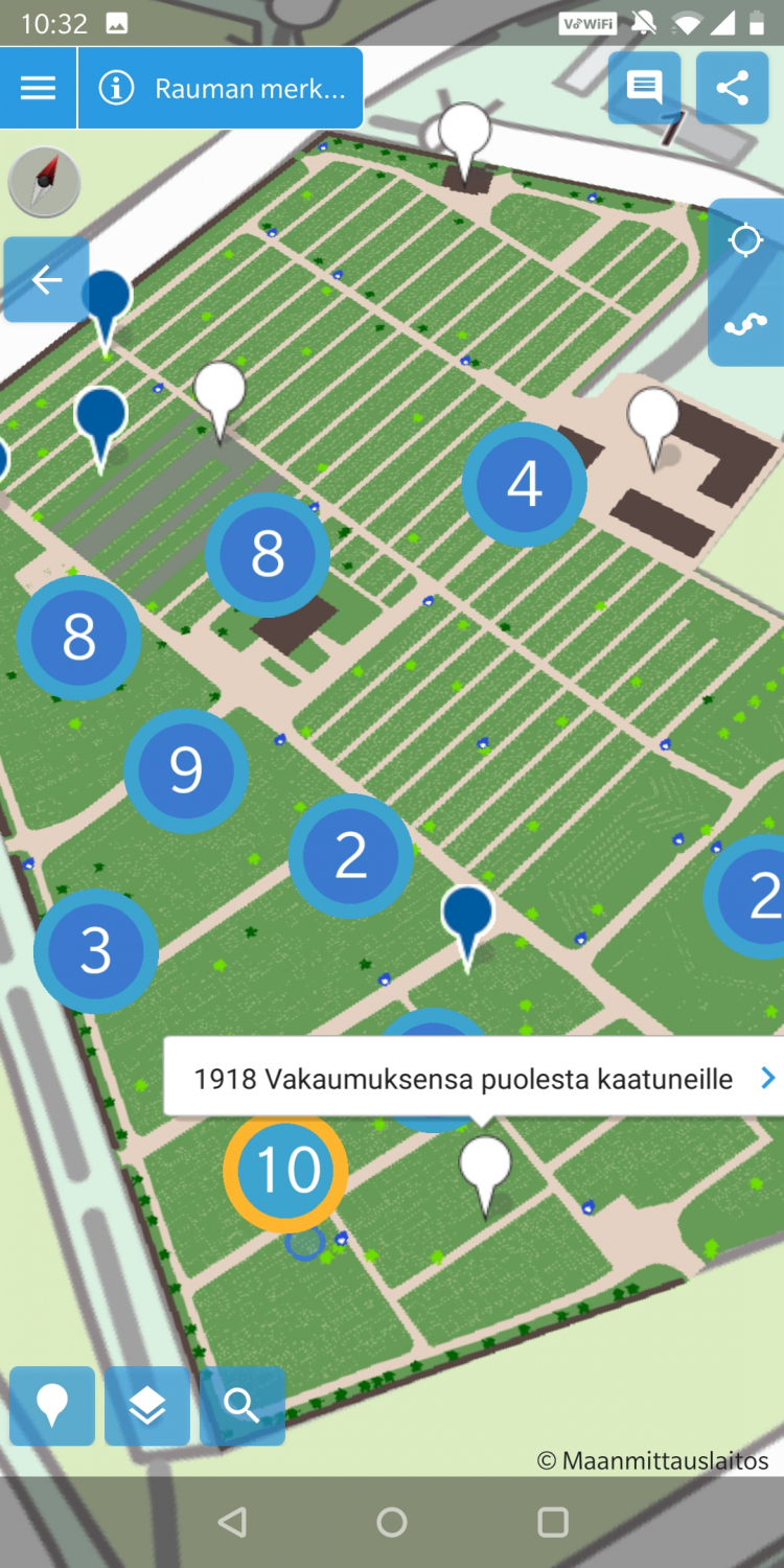 Nomadilla Rauman Vanhalle hautausmaalle | ite wiki